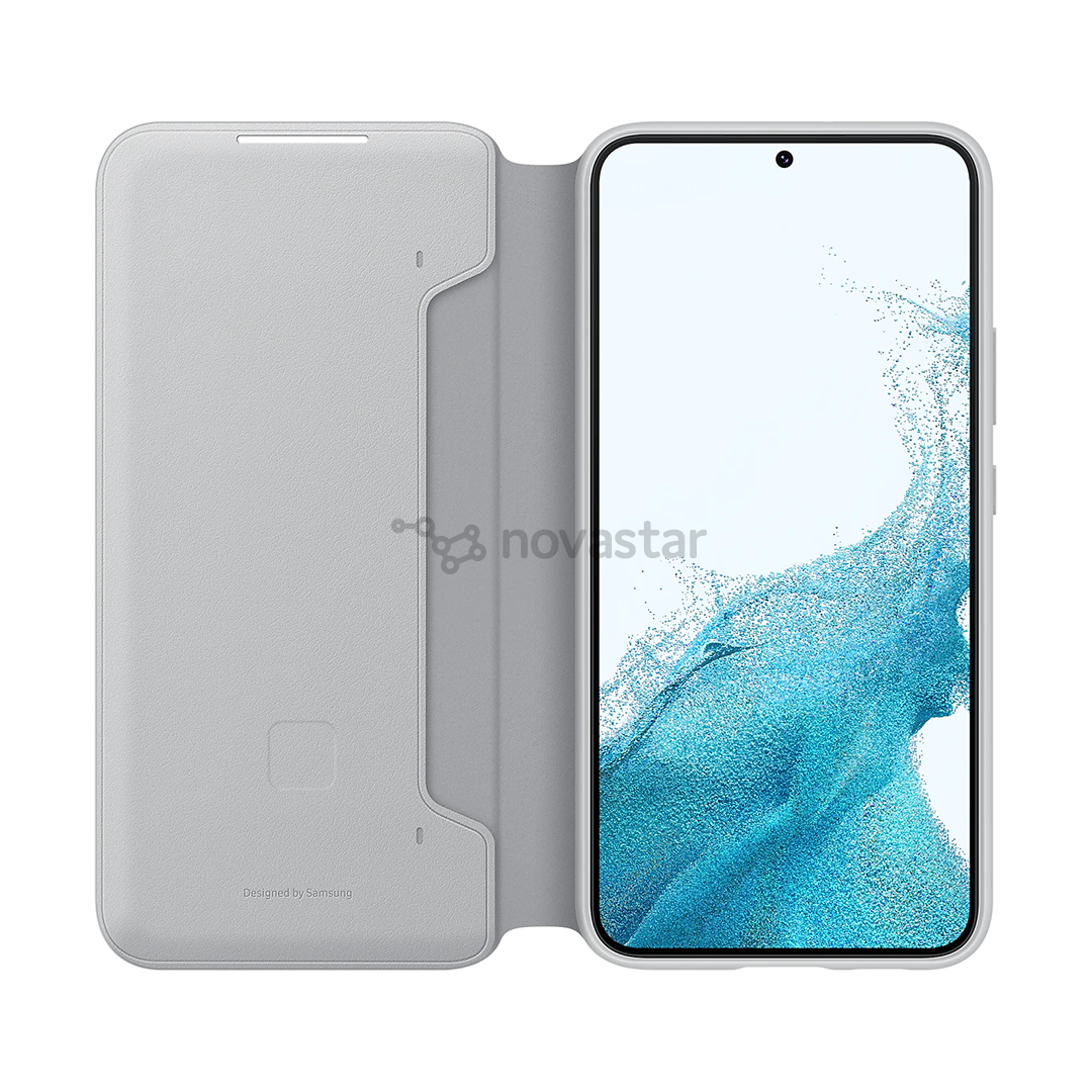 Dėklas Samsung Galaxy S22+ Smart LED View Cover, Gray