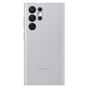 Dėklas Samsung Galaxy S22 Ultra LED View Cover, Gray