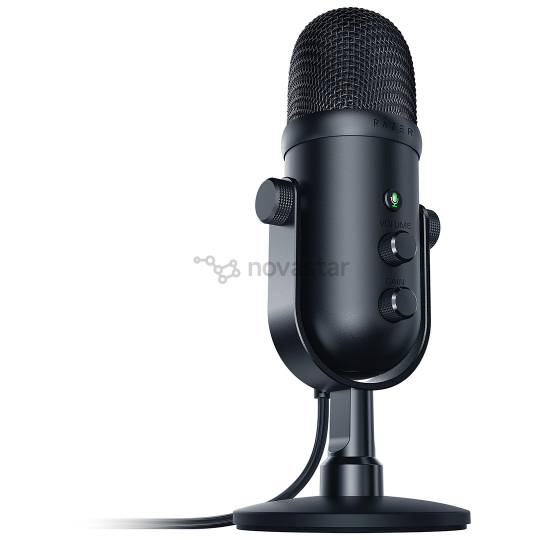 Mikrofonas Razer Seiren V2 Pro, USB, Juodas