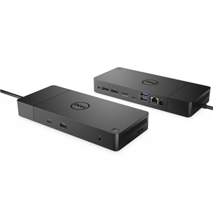 Dell Dock WD19S, 130 Вт, черный - Док-станция для ноутбука