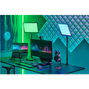 Razer Key Light Chroma, black - LED studio lighting