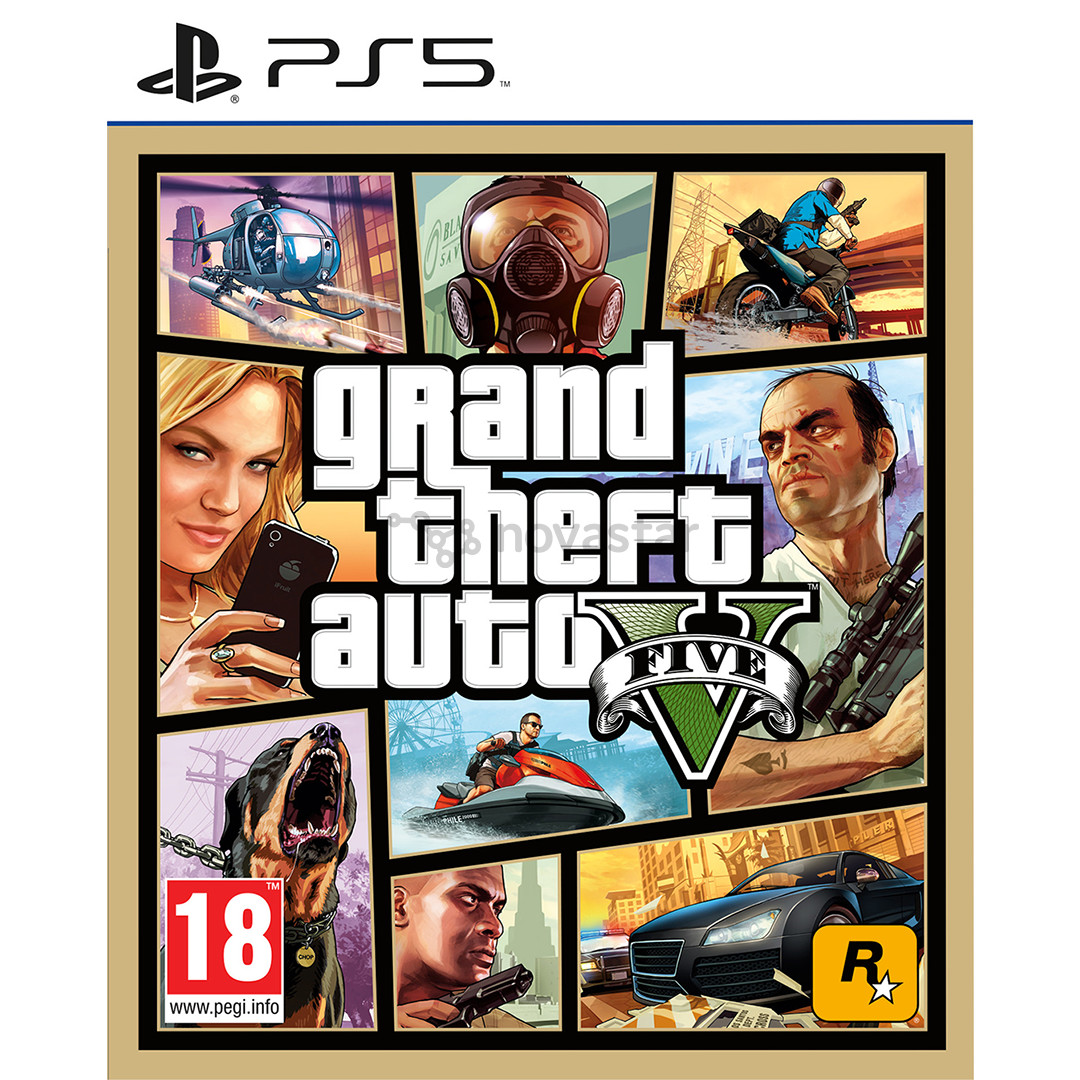 Žaidimas PS5 Grand Theft Auto 5