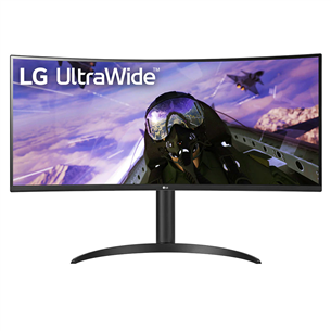 Monitorius LG UltraWide 34WP65C-B, QHD, VA, 34", Curved, 160 Hz