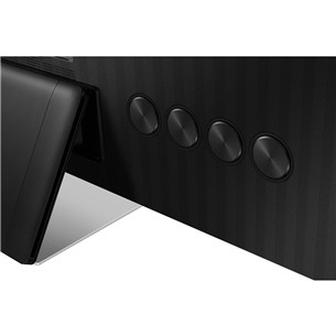 Samsung QN95B, 85'', 4K UHD, Neo QLED, central stand, silver/black - TV