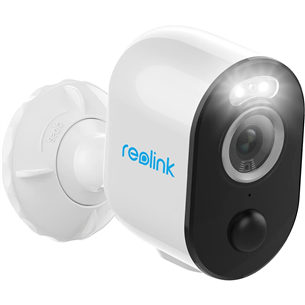 Reolink Argus 3 PRO, 4 MP, WiFi, human and vehicle detection, night vision, white - Wireless Security Camera with Light