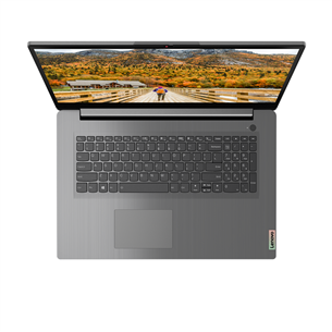 Lenovo IdeaPad 3 17ALC6, 17,3", Ryzen 5, 8 ГБ, 256 ГБ, W11, серый - Ноутбук