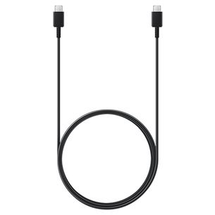 Samsung, USB-C - USB-C, 5 A, 1.8 m, black - Cable