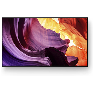 Sony X81K, 43'', 4K UHD, LED LCD, боковые ножки, черный - Телевизор