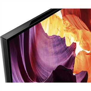 Sony X81K, 50'', 4K UHD, LED LCD, боковые ножки, черный - Телевизор