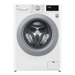 LG, 7 kg, depth 47.5 cm, 1200 rpm - Front Load Washing Machine