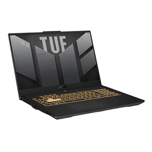 Nešiojamas kompiuteris Asus TUF Gaming F17 (2022), Intel Core i7-12700H/GeForce RTX 3060/512 GB SSD/16 GB RAM/W11H/ENG