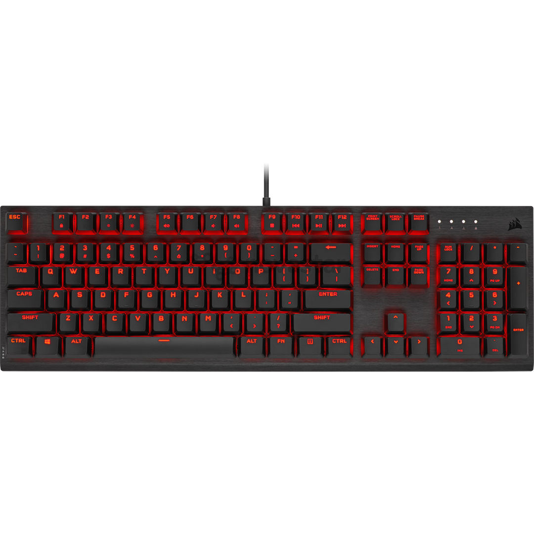 Klaviatūra Corsair K60 PRO Cherry Viola, SWE, Laidinė