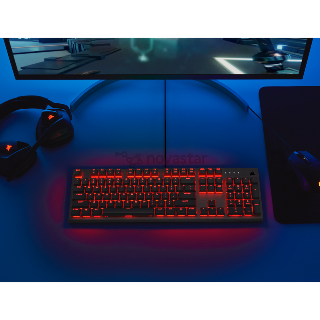 Klaviatūra Corsair K60 PRO Cherry Viola, SWE, Laidinė