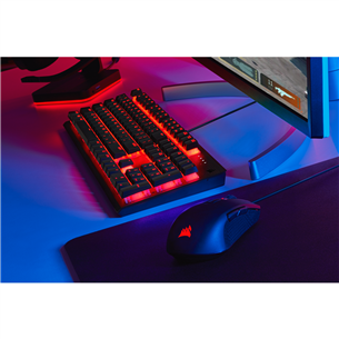 Klaviatūra Corsair K60 PRO Cherry Viola, SWE, Laidinė