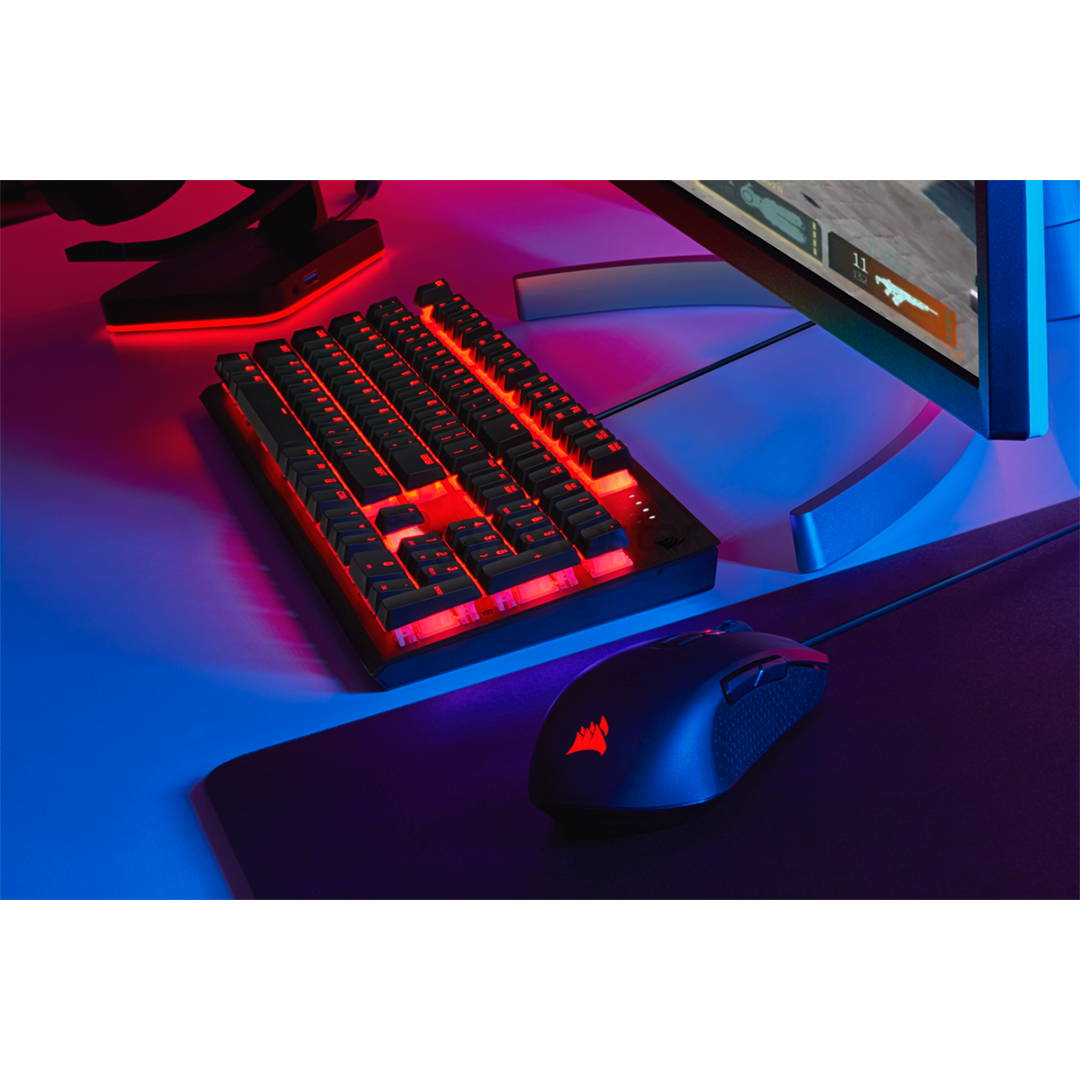 Klaviatūra Corsair K60 PRO Cherry Viola, SWE, Laidinė