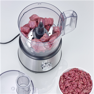 Severin, 1.5 L/1.5 L, 1200 W, stainless steel - Food Processor