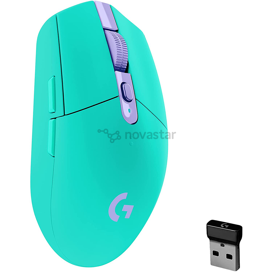 Pelė Logitech G305, belaidė, Žalia