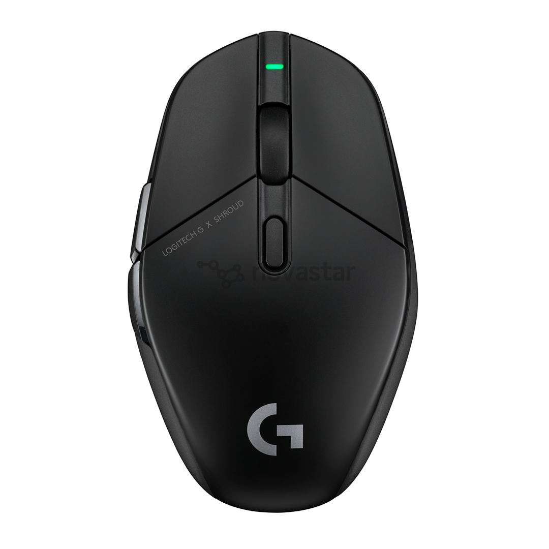 Pelė Logitech G303 Shroud Edition, belaidė, juoda