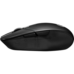 Pelė Logitech G303 Shroud Edition, belaidė, juoda