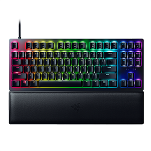 Razer Huntsman V2 Tenkeyless Purple Switch, SWE, black - Keyboard RZ03-03941300-R3N1