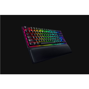 Klaviatūra Razer Huntsman V2 Tenkeyless Purple Switch, SWE, laidinė