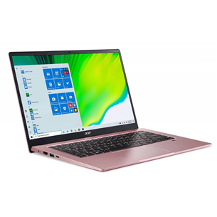 Nešiojamas kompiuteris Acer Swift 1, 14'' FHD/Intel Pentium Quad-Core-N6000/Intel UHD Graphics/256 GB SSD/8 GB RAM/W11H/NORDIC