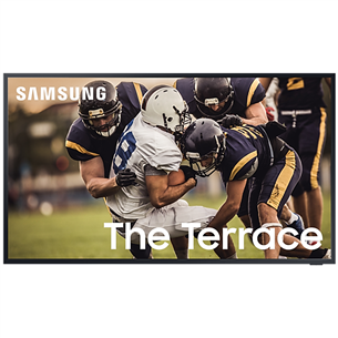 Samsung The Terrace, 55", Ultra HD, QLED, black - TV