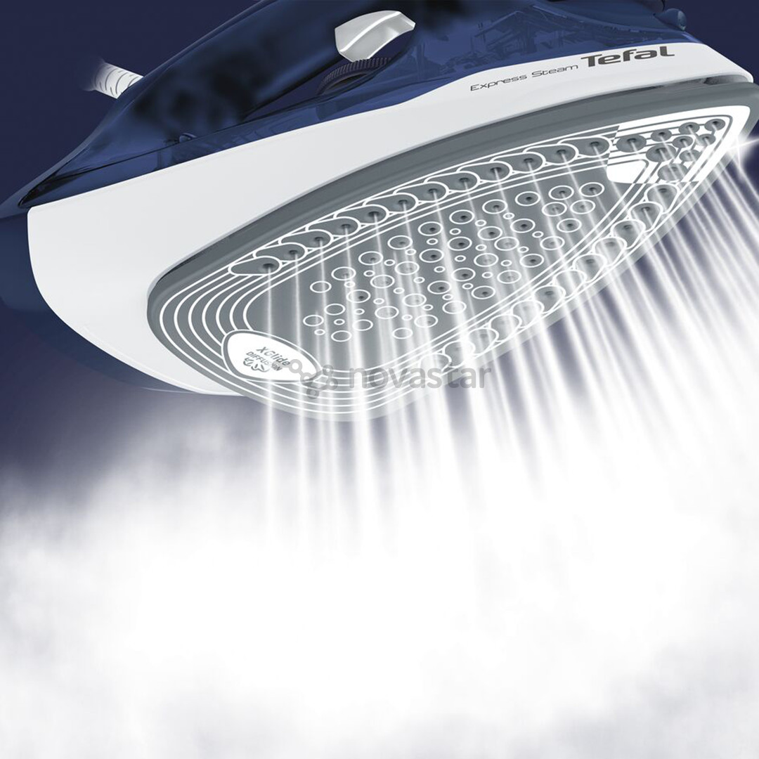 Tefal Express Steam, 2400 W, baltas/mėlynas - Garų lygintuvas