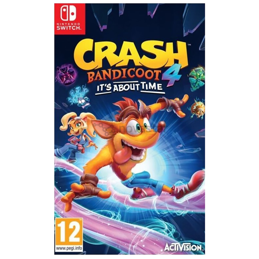 Žaidimas Nintendo Switch Crash Bandicoot 4: It's About Time