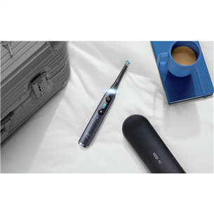 Braun Oral-B iO 8 Duo, 2 pieces, black/white - Electric Toothbrush set