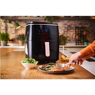 Air Fryer Tefal Easy Fry & Steam, 1700 W, black - 3in1