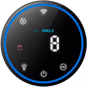 Philips 1000i, 300 m³/val., juodas - Oro valytuvas