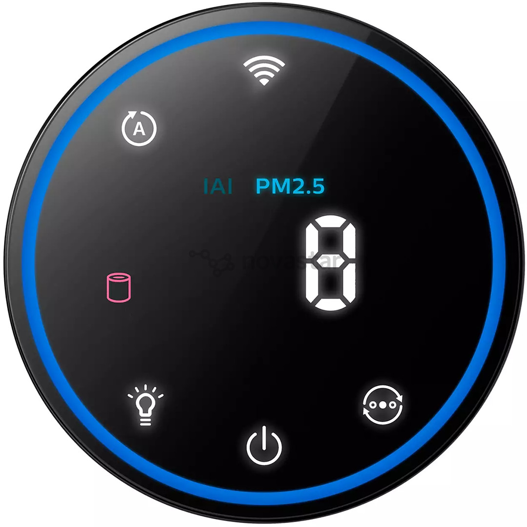 Philips 1000i, 300 m³/val., juodas - Oro valytuvas