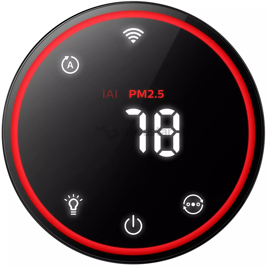 Philips 1000i, 300 m³/val., juodas - Oro valytuvas