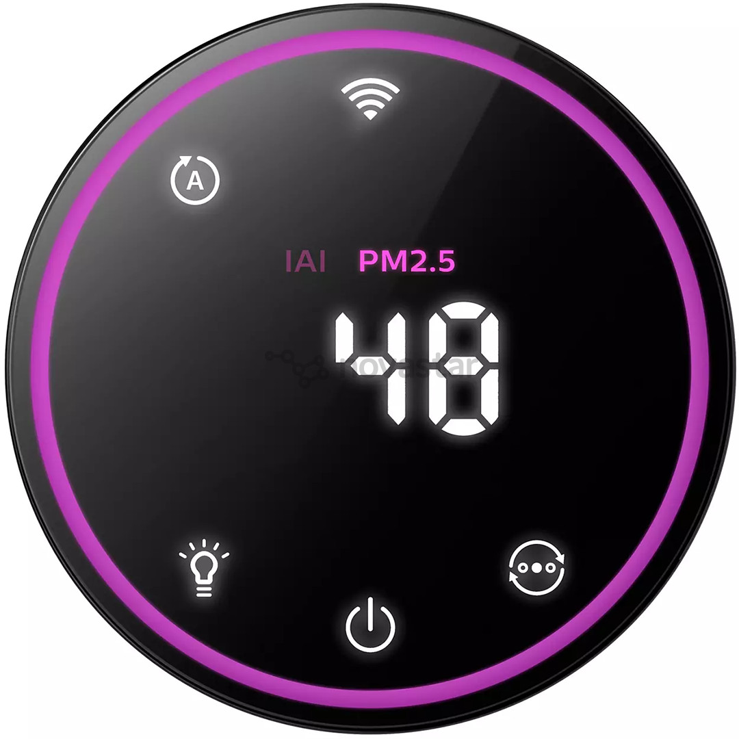 Philips 1000i, 300 m³/val., juodas - Oro valytuvas