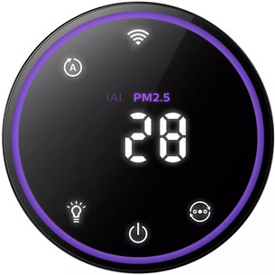 Philips 1000i, 300 m³/val., juodas - Oro valytuvas