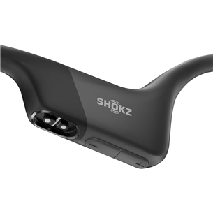 Shokz Open Run, black - Open-ear wireless headphones