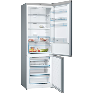 Bosch, NoFrost, 438 L, height 203 cm, inox - Refrigerator