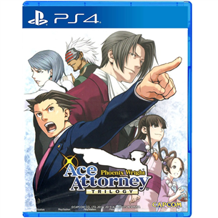 Phoenix Wright Ace Attorney Trilogy (Playstation 4 game)