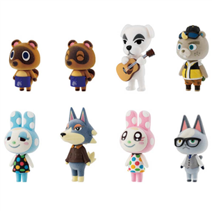 Figūrėlė Animal Crossing, 8 pcs