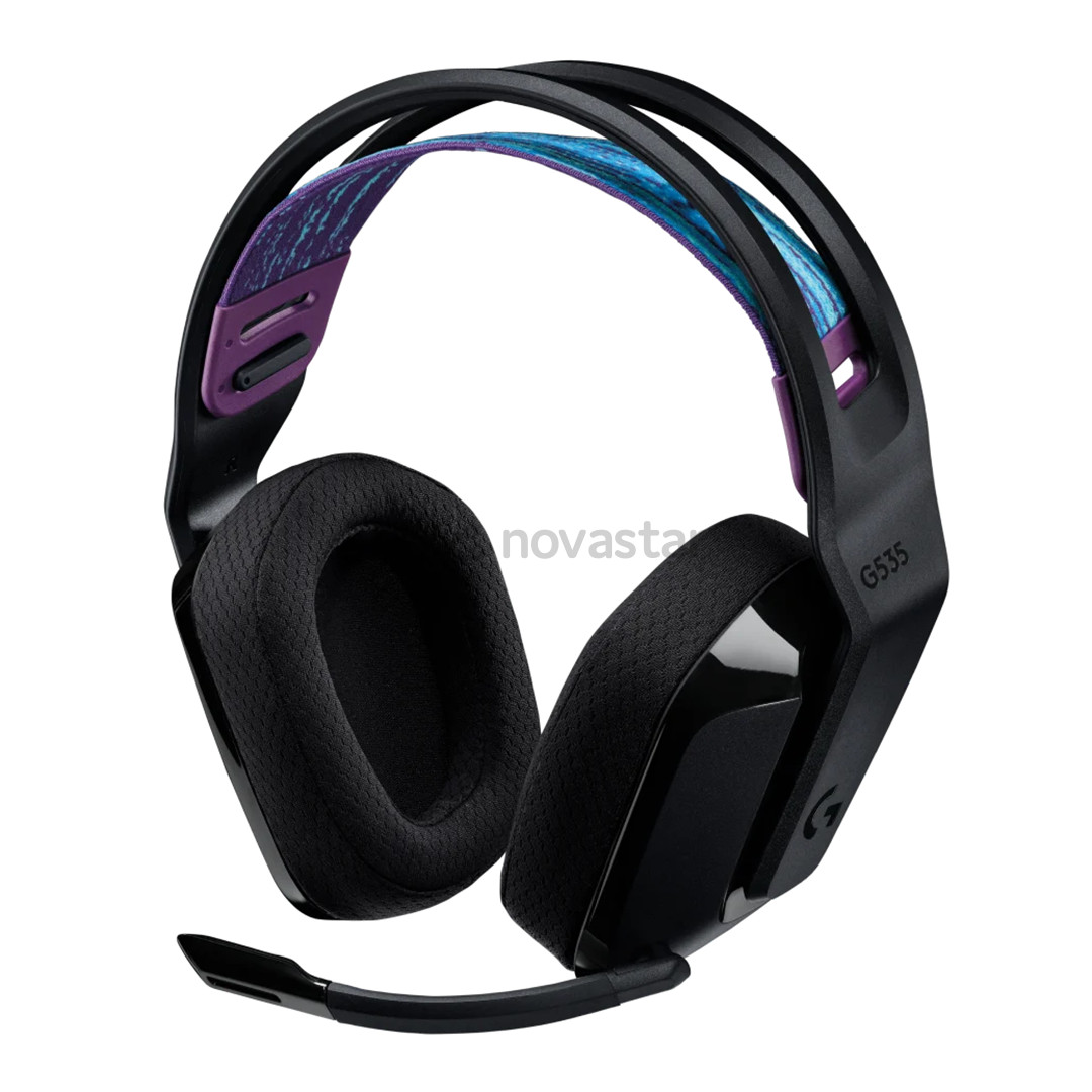 Logitech G535 LIGHTSPEED Wireless Gaming Headset, juodos - Belaidės ausinės