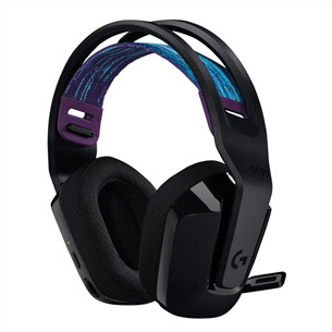 Logitech G535 LIGHTSPEED Wireless Gaming Headset, juodos - Belaidės ausinės