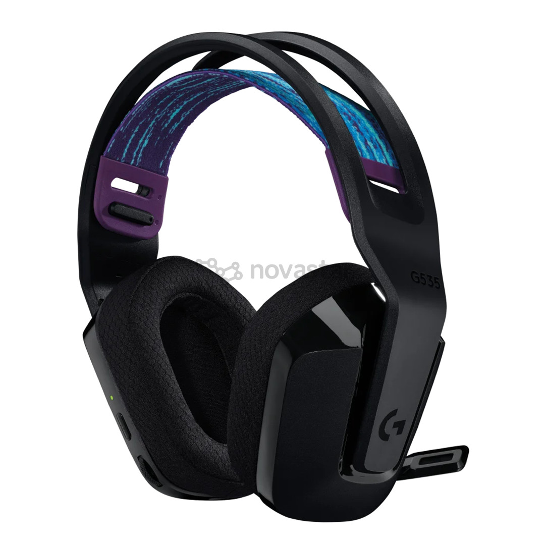 Logitech G535 LIGHTSPEED Wireless Gaming Headset, juodos - Belaidės ausinės