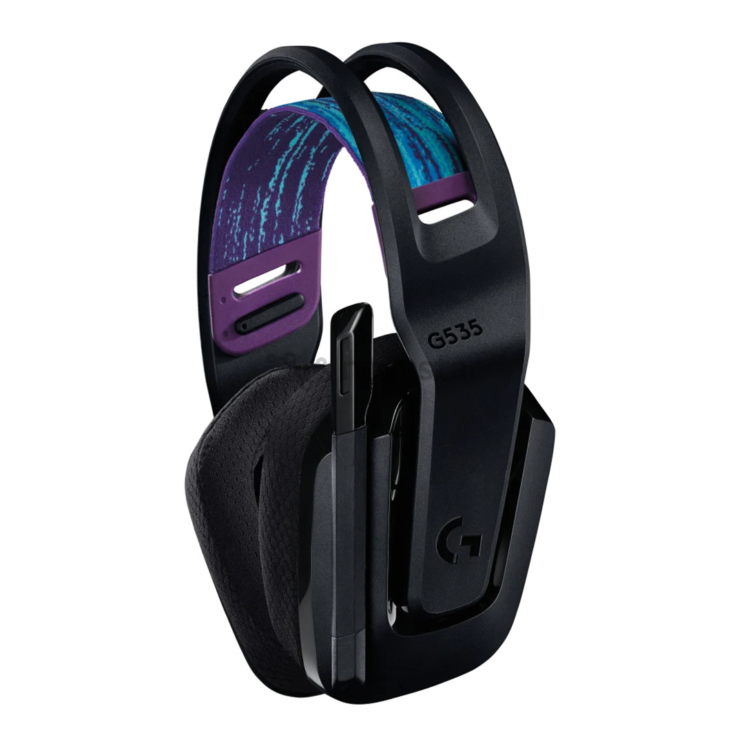Logitech G535 LIGHTSPEED Wireless Gaming Headset, juodos - Belaidės ausinės
