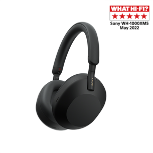 Sony WH-1000XM5, black - Wireless headphones WH1000XM5B.CE7