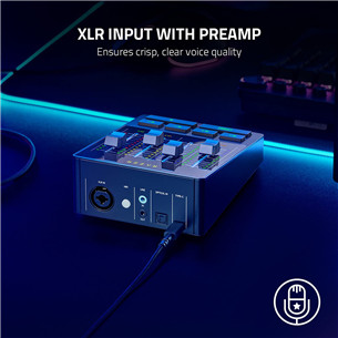Razer Audio Mixer, juodas - Garso pultas