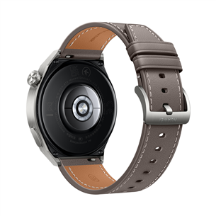 Huawei Watch GT 3 Pro, 46 mm, leather strap, titanium/gray - Smartwatch