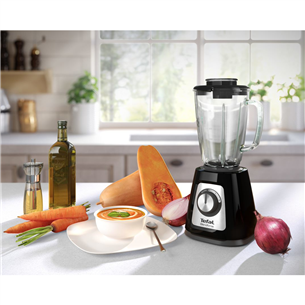 Tefal Blendforce Glass, 800 W, 1.25 L, black - Blender