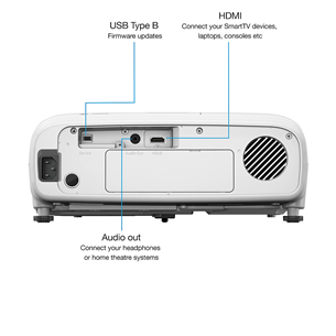 Epson EH-TW5825, FHD, 2700 lm, white - Projector