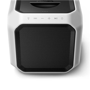 Nešiojama kolonėlė Philips TAX7207, Bluetooth, light effects, juoda